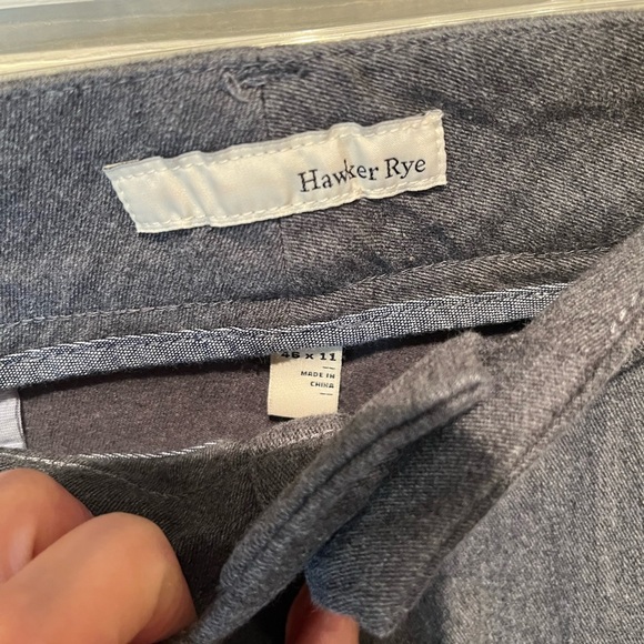 Gray 46x11 Casual Shorts Knee-Length - Picture 2 of 4